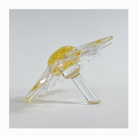 Swarovski - Vintage 1999 RETIRED Crystal Yellow Daisy Flower - Picture 6 of 13